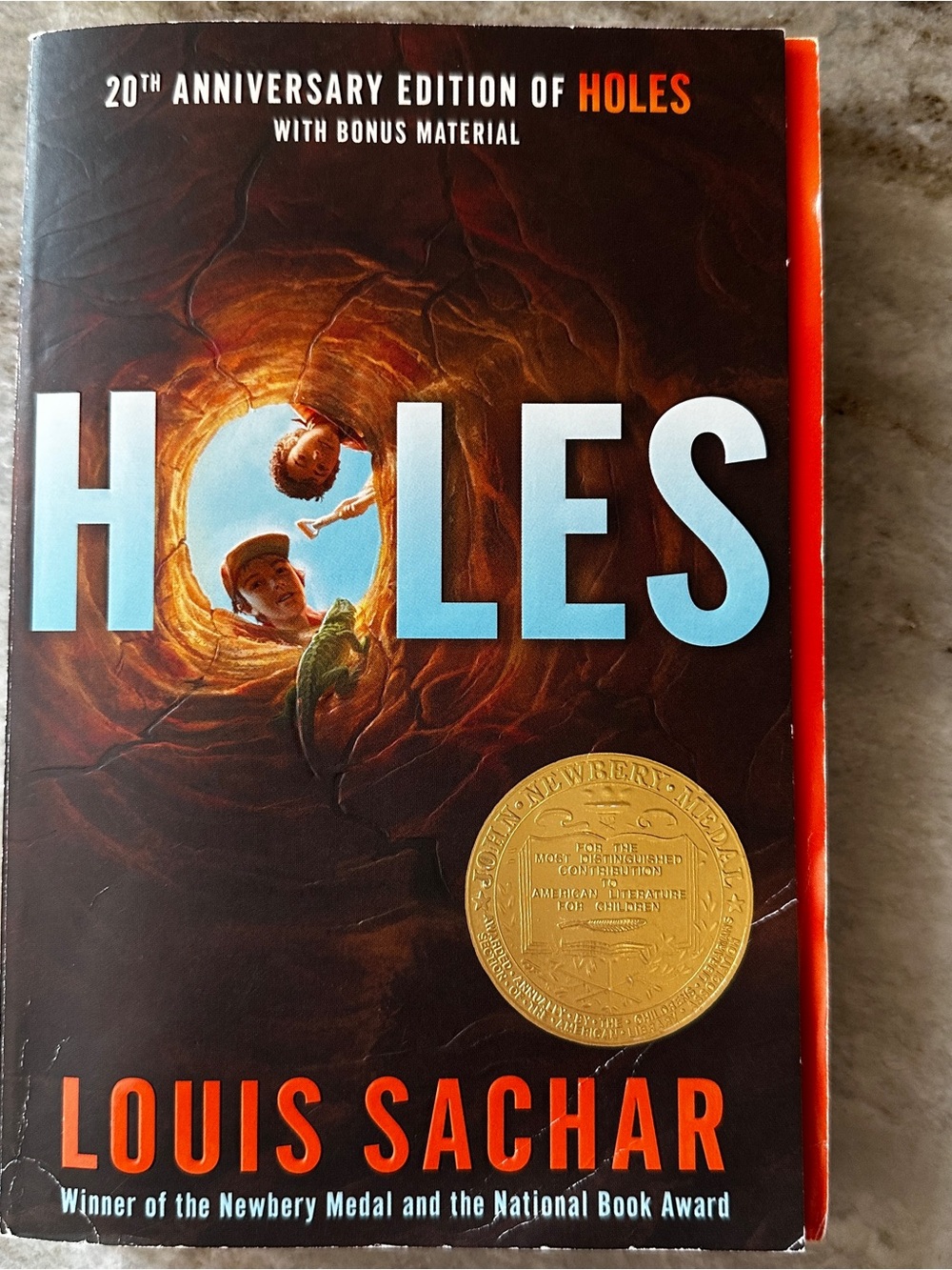 Holes by Louis Sachar — 20th Anniversary Edition